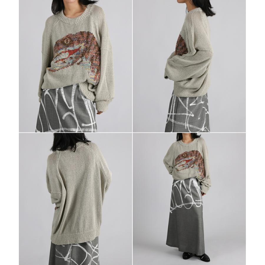 PHOTOCOPIEU（フォトコピュー） ： [レディース]DINO KNIT(CREMENCE