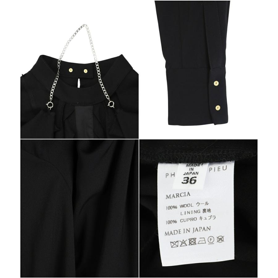 PHOTOCOPIEU / フォトコピュー ： [レディース]TIE-DETAIL BLOUS / 全2色 ： 262MCA | PHOTOCOPIEU | 02