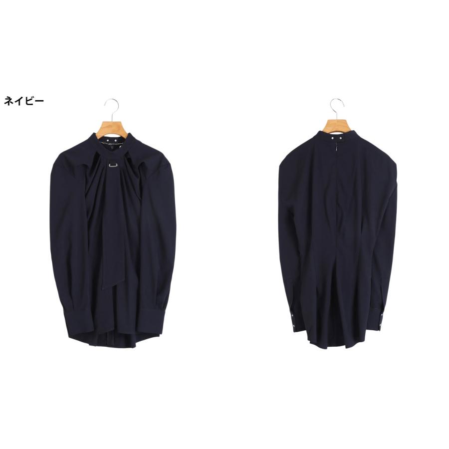 PHOTOCOPIEU / フォトコピュー ： [レディース]TIE-DETAIL BLOUS / 全2色 ： 262MCA | PHOTOCOPIEU | 03