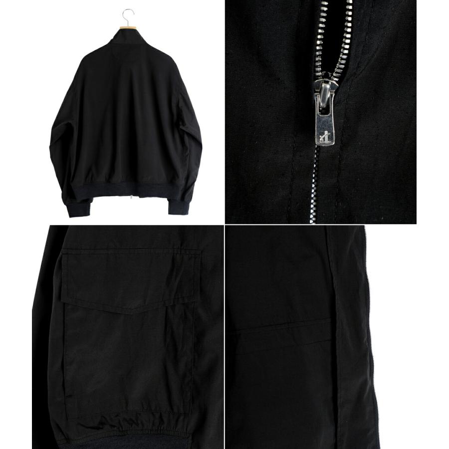 GOLD / ゴールド ： SILK NEP WEATHER CLOTH TRACK JACKET 26A-GL15856