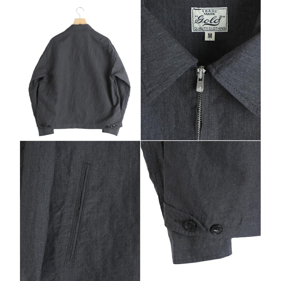 GOLD / ゴールド ： LINEN / WOOL TROPICAL SPORTS JACKET ： 26A-GL15863の画像