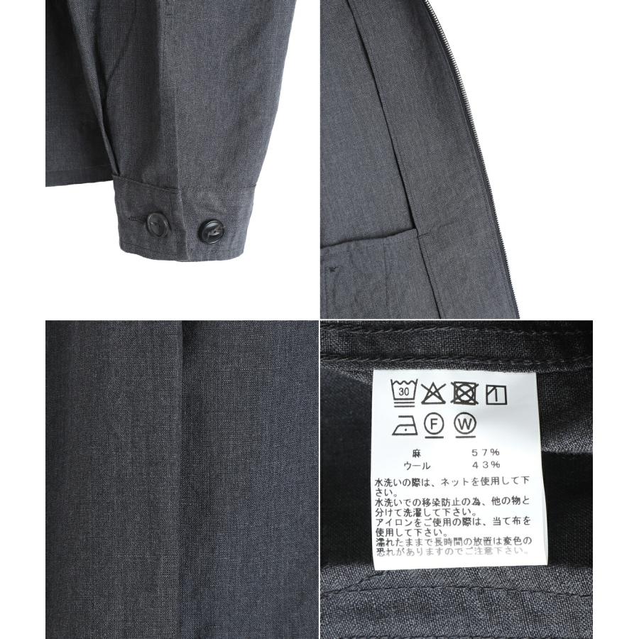 GOLD / ゴールド ： LINEN WOOL TROPICAL SPORTS JACKET 26A-GL15863