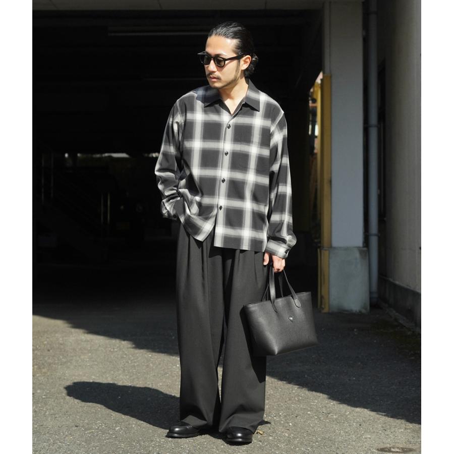 GOLD / ゴールド ： WOOL Super140s TROPICAL OPEN SHIRT ： 26A-GL29647の画像