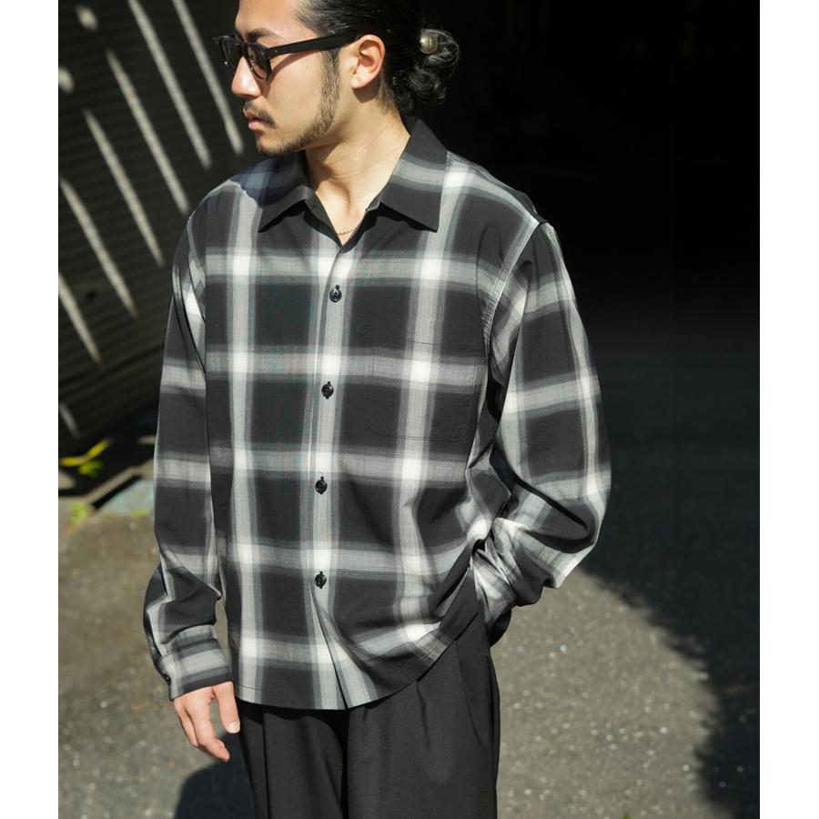 GOLD / ゴールド ： WOOL Super140s TROPICAL OPEN SHIRT ： 26A-GL29647の画像