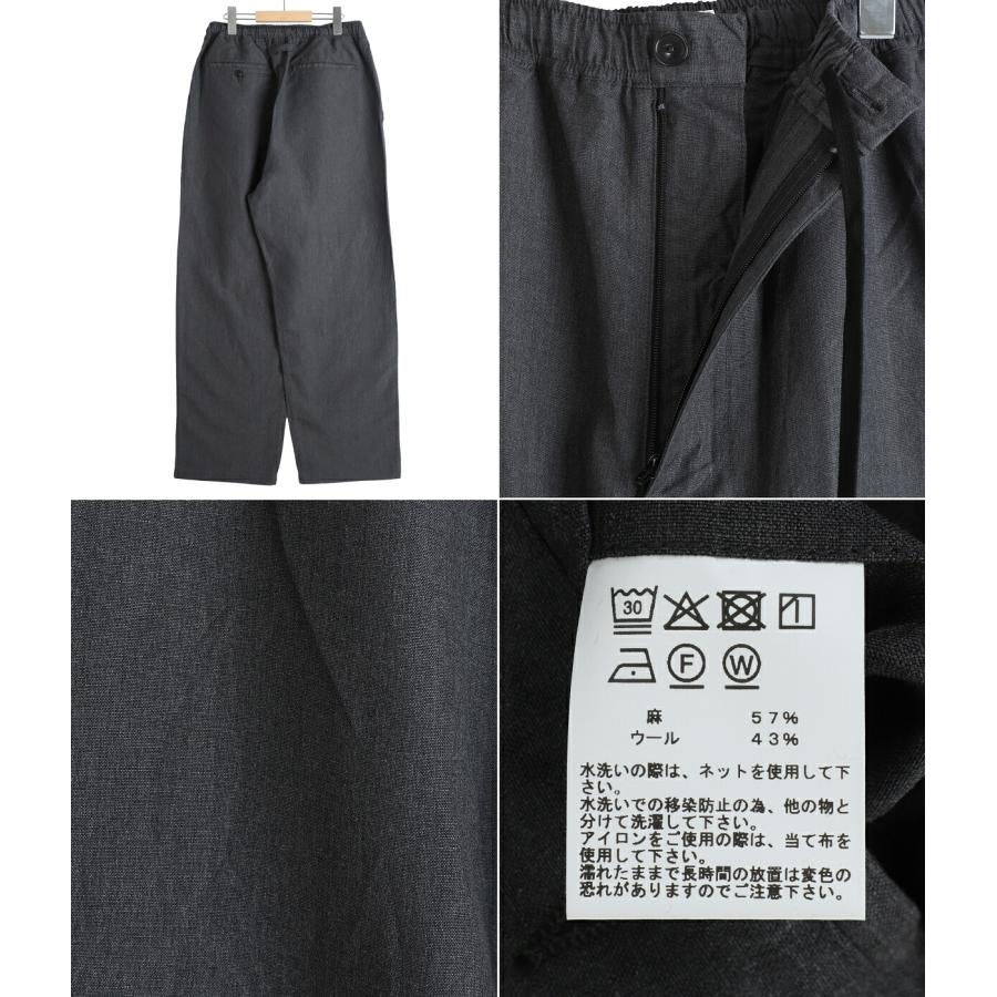 GOLD / ゴールド ： LINEN / WOOL TROPICAL EASY PANTS ： 26A-GL42618の画像