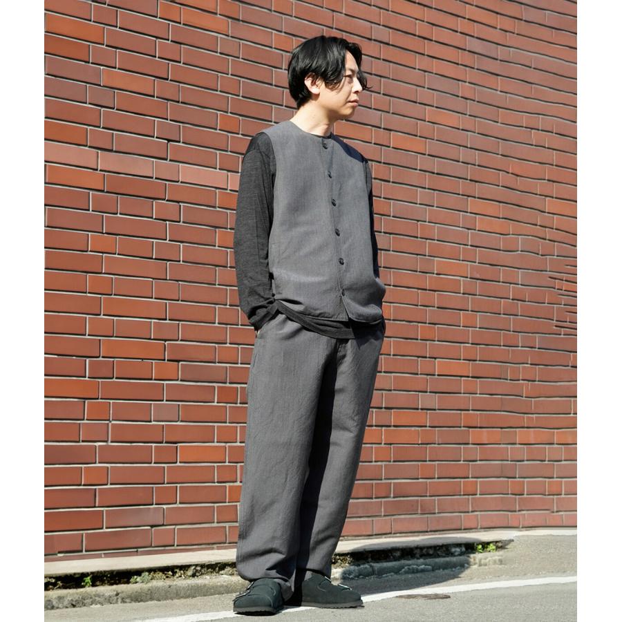 GOLD / ゴールド ： LINEN / WOOL TROPICAL EASY PANTS ： 26A-GL42618の画像