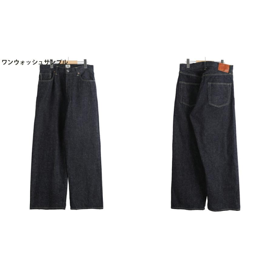 GOLD / ゴールド ： RECYCLED SUVIN COTTON YARAN 11.5oz DENIM