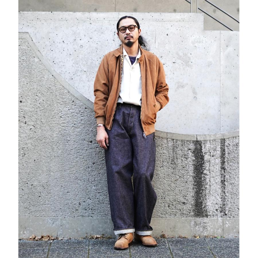 GOLD / ゴールド ： RECYCLED SUVIN COTTON YARAN 11.5oz DENIM