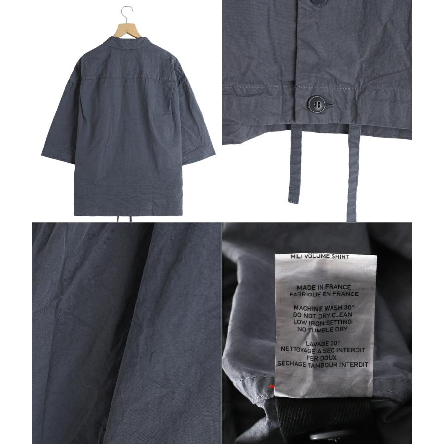 CASEY CASEY CASEY CASEY / ケイシー ケイシー ： MILI VOLUME SHIRT
