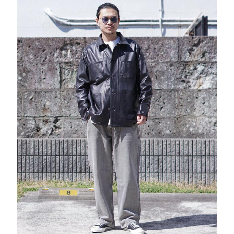 新品未使用　【別注】＜Schott＞レザー ブルゾン　 L 完売商品 Schott N.Y.C（ショット） 「schott」 レザーブルゾン LARGE ブラック