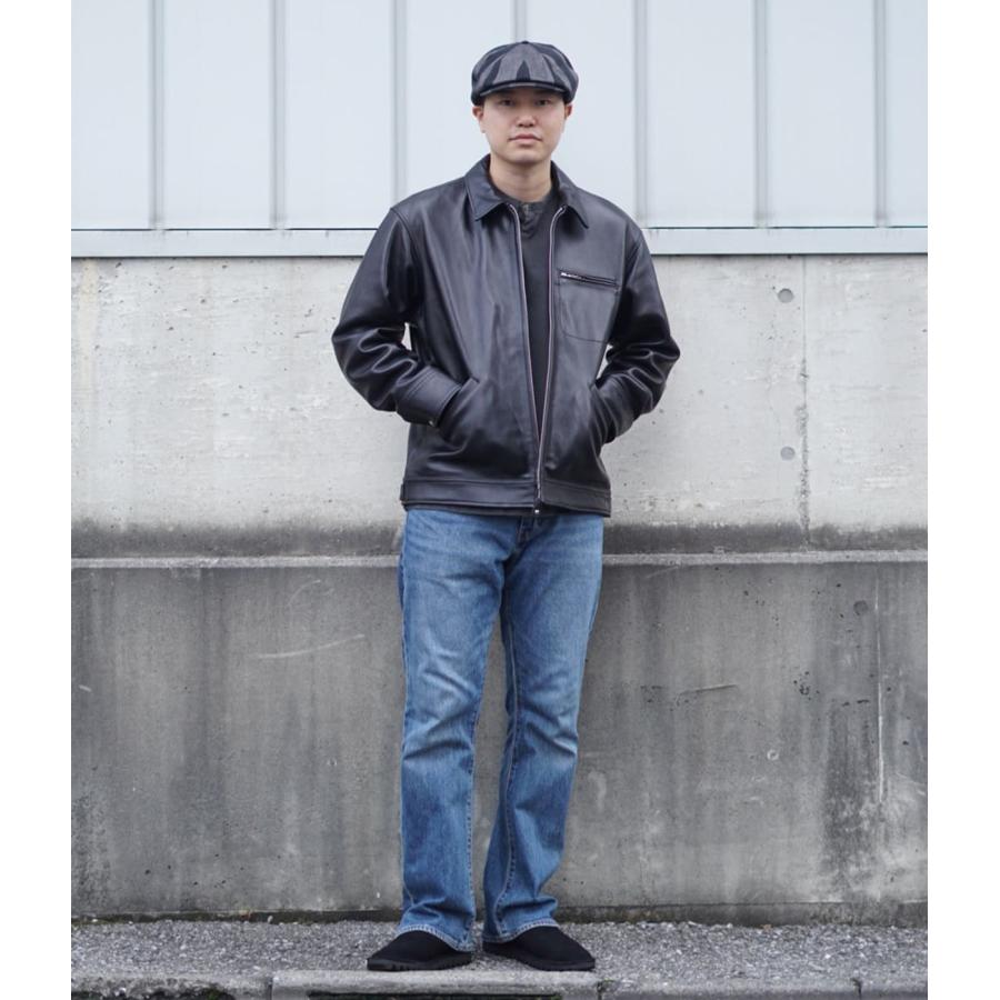 Schott N.Y.C / ショット ： LEATHER TRACKER JACKET 3121034