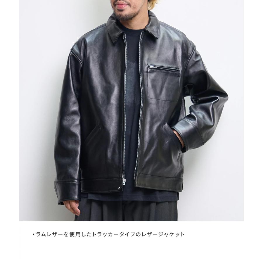 美品✨Schott ショット 3121034 XL TRACKER JACKET Schott N.Y.C / ショット ： LEATHER TRACKER JACKET 3121034