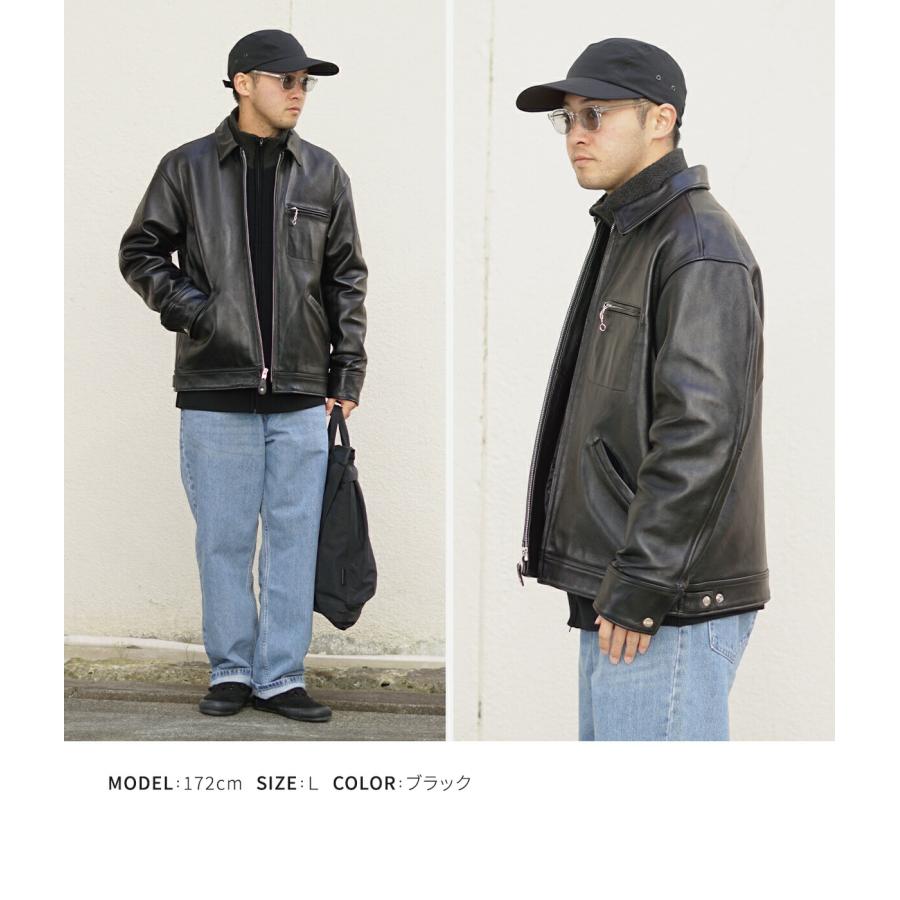 Schott N.Y.C / ショット : LEATHER TRACKER JACKET 3121034 Schott N.Y.C / ショット : LEATHER TRACKER JACKET 3121034