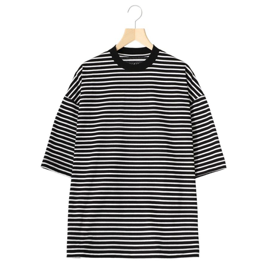 is-ness 【15%OFF】is-ness / イズネス ： BALLOON STRIPES T