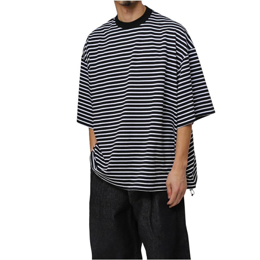 【is-ness】新品未使用BALLOON border knit /Lサイズ REVERSIBLE BALLOON BORDER T-SHIRT | is-ness(イズネス