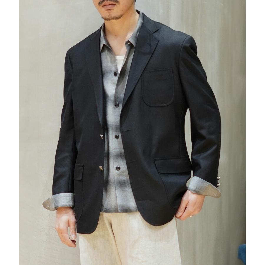 Brooks Brothers / ブルックス ブラザーズ ： BBJ EX WHS BLZ SERGE COMF 3BSACK TRD CHV ： 330001493の画像