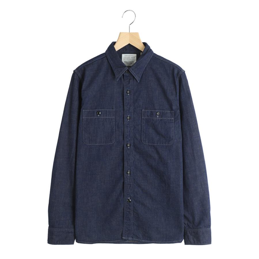 FULL COUNT / フルカウント ： DENIM WORK SHIRTS 4890-19 : ARKnets