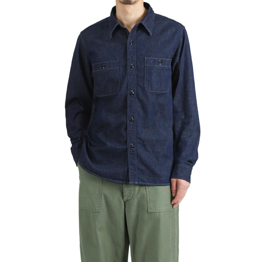 FULL COUNT / フルカウント ： DENIM WORK SHIRTS 4890-19 : ARKnets