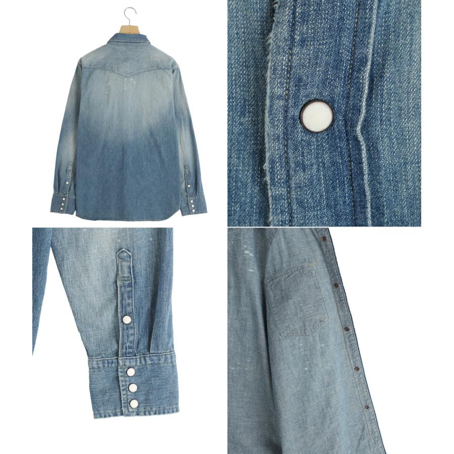 FULL COUNT / フルカウント ： DENIM WESTERN SHIRTS ： 4894HW |  | 01