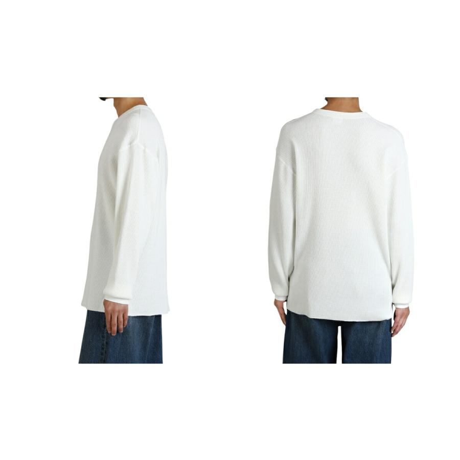 【P10倍】Healthknit / ヘルスニット ： THERMAL KING WAFFLE HENLEY NECK L/S ： 52016-H[コンパクト] | Healthknit | 04
