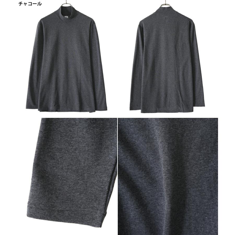ANATOMICA（アナトミカ） ： MOCK NECK TEE L/S / 全4色 ： 530-521-13