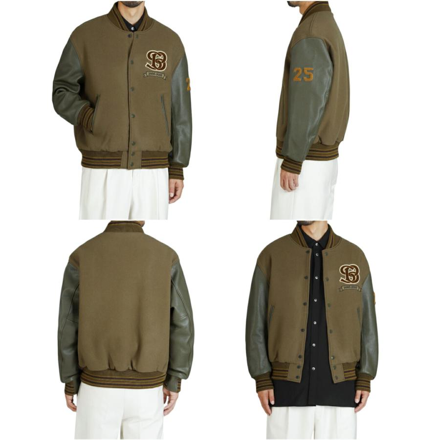 Scye（サイ） ベーシックス ： Wool Melton Varsity Jacket ： 5725