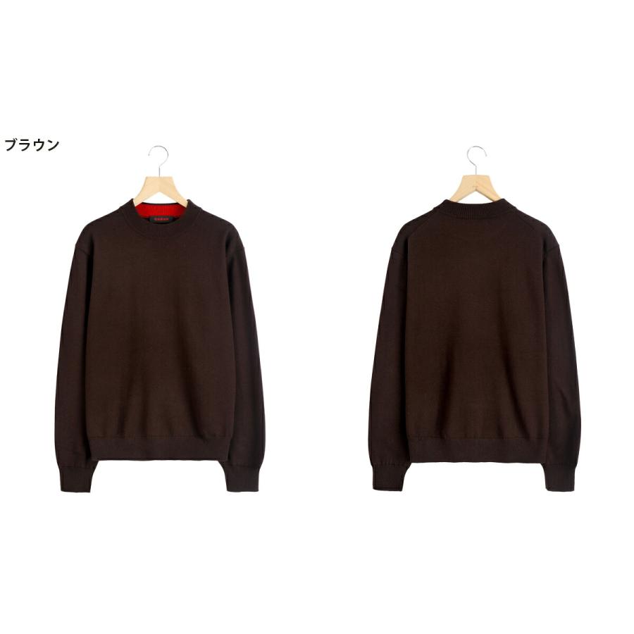 CABaN / キャバン ： コットンカシミヤ プレーンモックネックプルオーバー / 全4色 ： 59025402004 | CABaN | 08