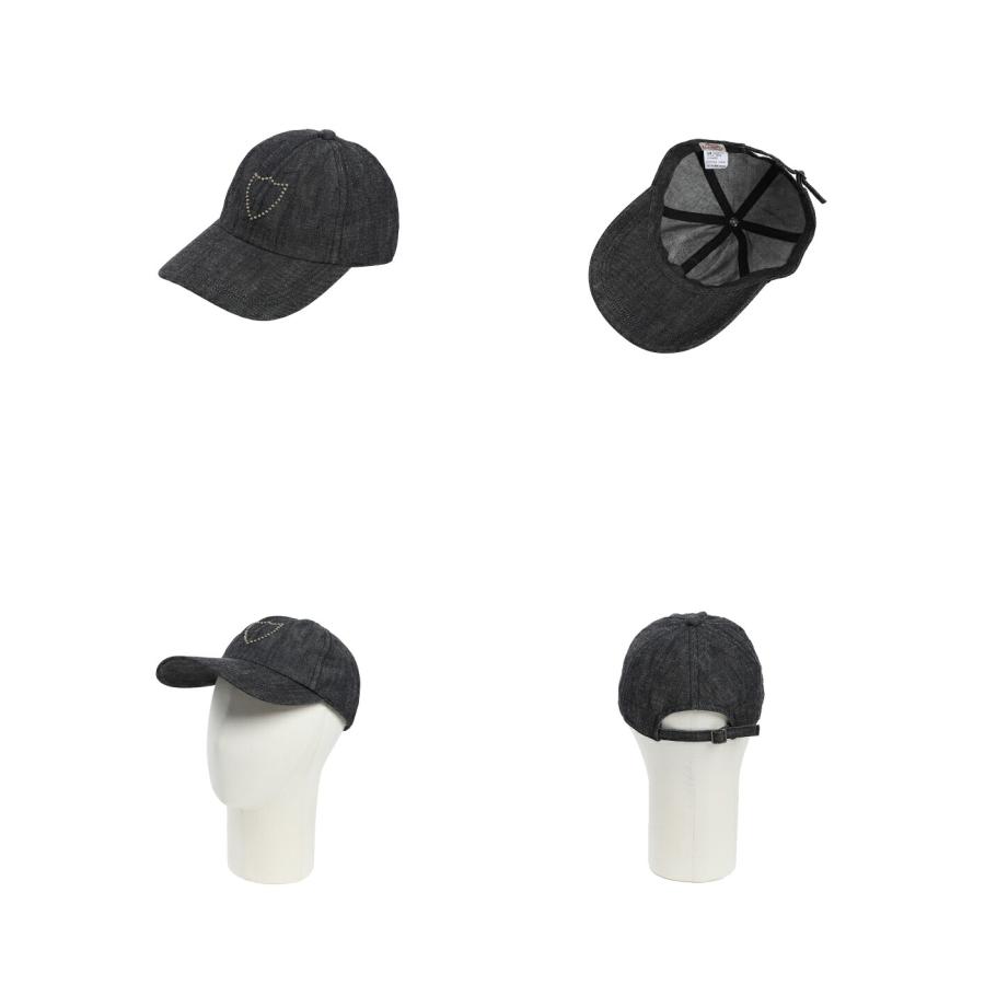 FULL COUNT × HTC / フルカウント ： Black DenimCap On Studs by Zip Stevenson HTC ： 6209HTC | FULLCOUNT | 01