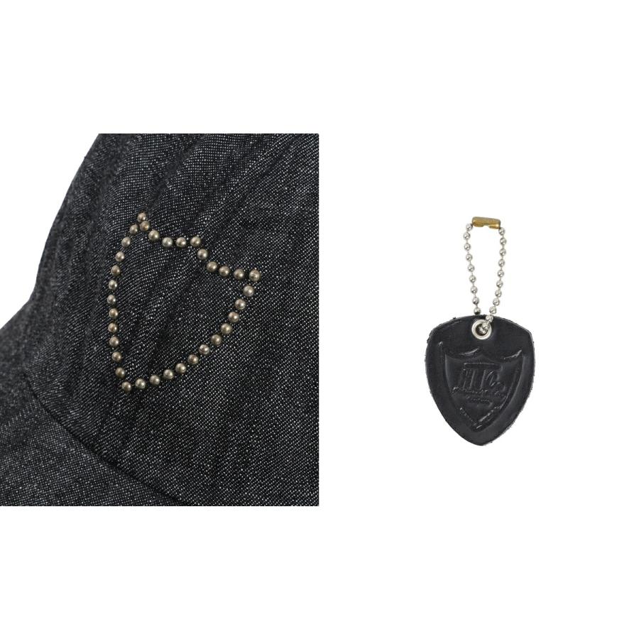 FULL COUNT × HTC / フルカウント ： Black DenimCap On Studs by Zip Stevenson HTC ： 6209HTC | FULLCOUNT | 02