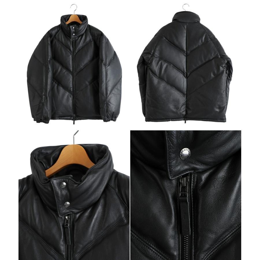 MANASTASH / マナスタッシュ ： V LEATHER DOWN JKT ： 792-5950005の画像