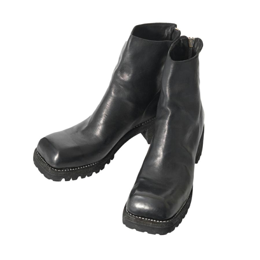 GUIDI / グイディ ： BACK ZIP BOOTS HORSE FULL GRAIN ： 9086VM