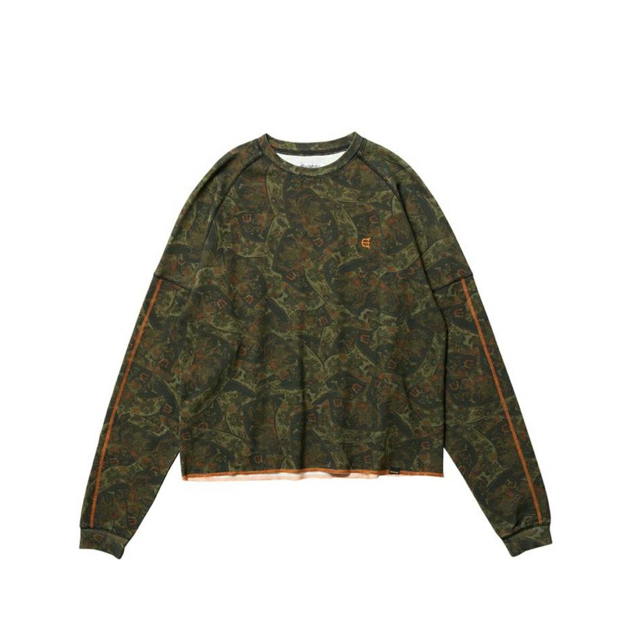 Evisen Skateboardsゑ / エビセン スケートボード ： EVISEN / VASE THERMAL LS TEE ： 9638-E | Evisen Skateboards