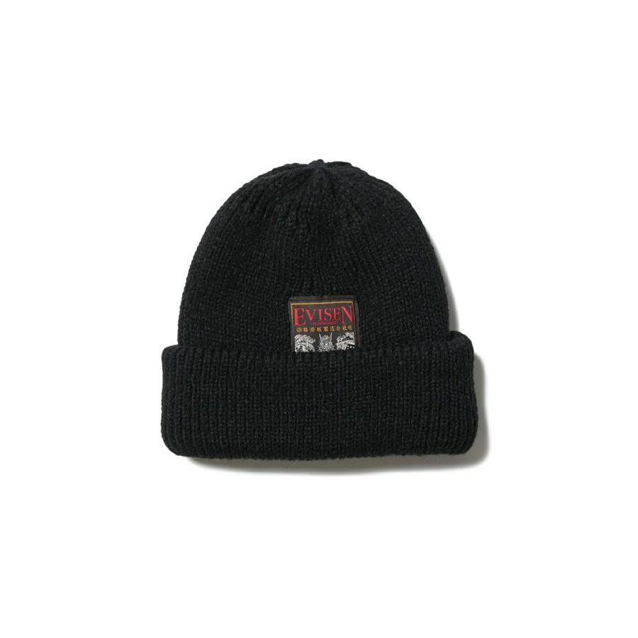 Evisen Skateboardsゑ / エビセン スケートボード ： EVISEN / DRAGON TAG WATCH CAP ： 9656-E[コンパクト] | Evisen Skateboards