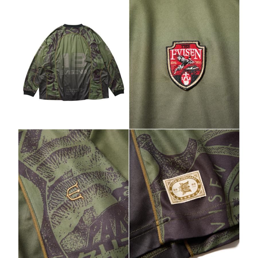 Evisen Skateboards ゑ / エビセン スケートボード ： EVISEN / PHEASANT MOTO JERSEY ： 9901-E | Evisen Skateboards | 01
