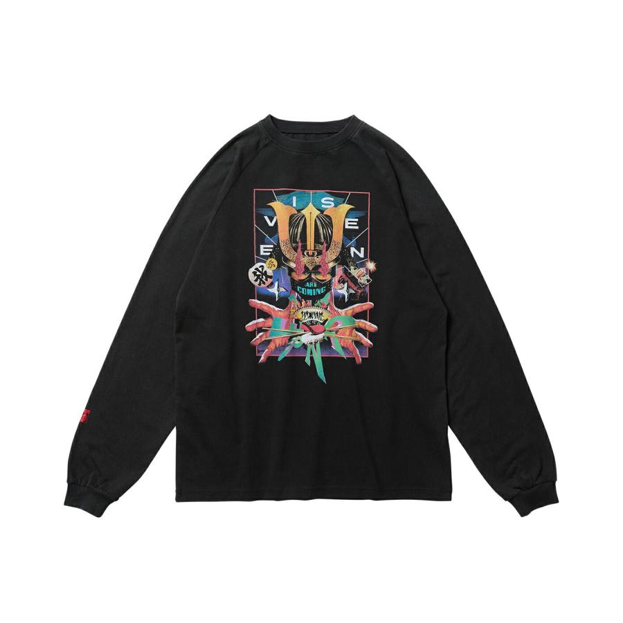 Evisen Skateboards ゑ / エビセン スケートボード ： EVISEN / COMING L/S TEE ： 9908-E | Evisen Skateboards