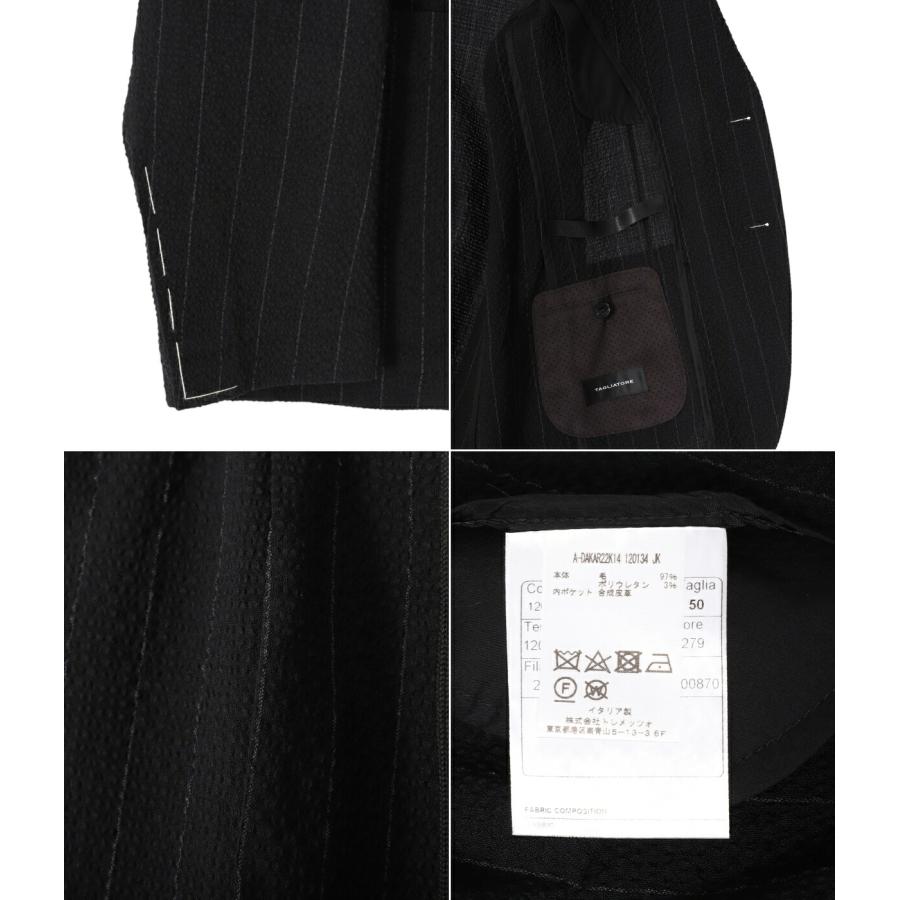 TAGLIATORE / タリアトーレ : 2B JACKET DAKAR STRETCH STRIPE TAGLIATORE / タリアトーレ : 2B JACKET DAKAR STRETCH STRIPE