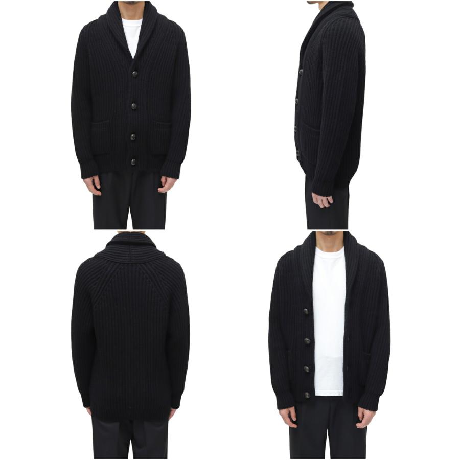 MC GEORGE OF SCOTLAND / マックジョージオブスコットランド ： Saddle Shourder Raglan shawl Cardigan / 全3色 ： A0305-ACHAGLASSの画像