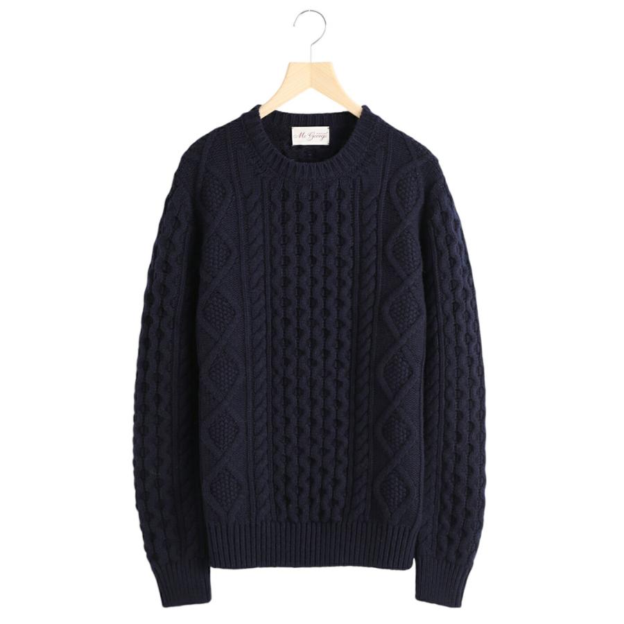 MC GEORGE OF SCOTLAND / マックジョージオブスコットランド ： Crew Neck / 全2色 ： A0316 | MC GEORGE