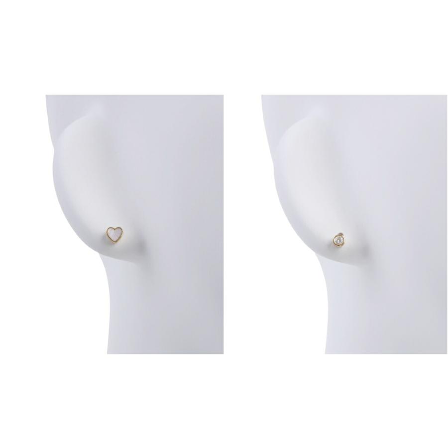 GIGI / ジジ ： 【レディース】Amour earrings (Mother of pearl) ： A10014の画像