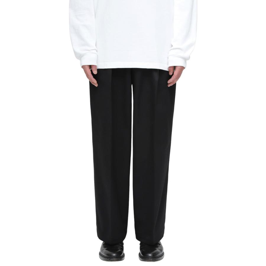 markaware（マーカウェア） ： DOUBLE PLEATED TROUSERS / 全2色