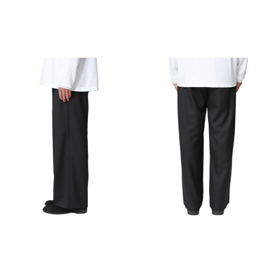 MARKAWAREEXISTENCE＆Co.マーカウェア　7 1/2 markaware（マーカウェア） ： TRIPLE PLEATED EASY TROUSERS / 全2色