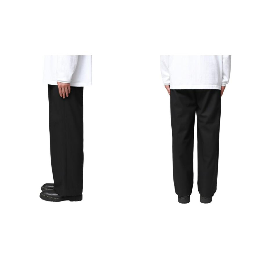 24SSマーカウェア TRIPLE PLEATED EASY TROUSERS MARKAWARE(マーカウェア) - TRIPLE PLEATED EASY TROUSERS GIZA