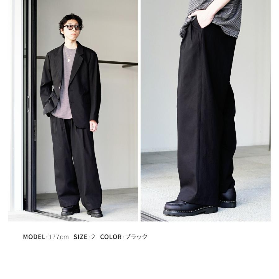 markaware MARKAWARE / マーカウェア： TRIPLE PLEATED EASY