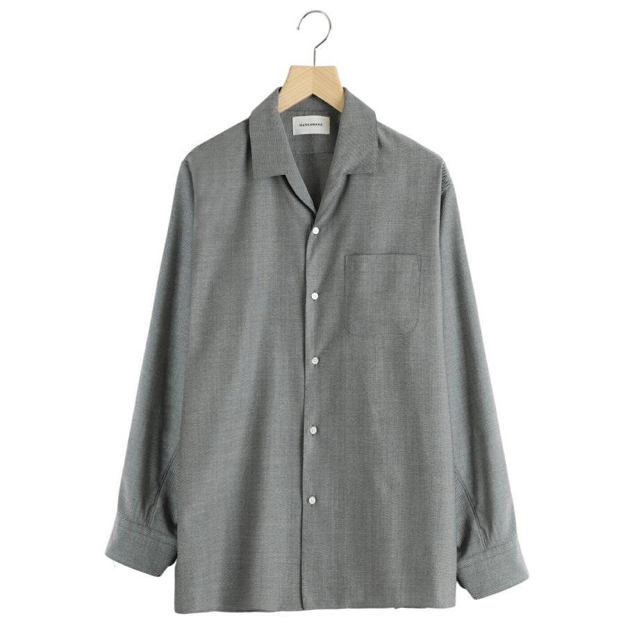 MARKAWARE マーカウェア カジュアルシャツ メンズ 【古着】【中古】 markaware（マーカウェア） ： ITALIAN OPEN COLLAR SHIRT