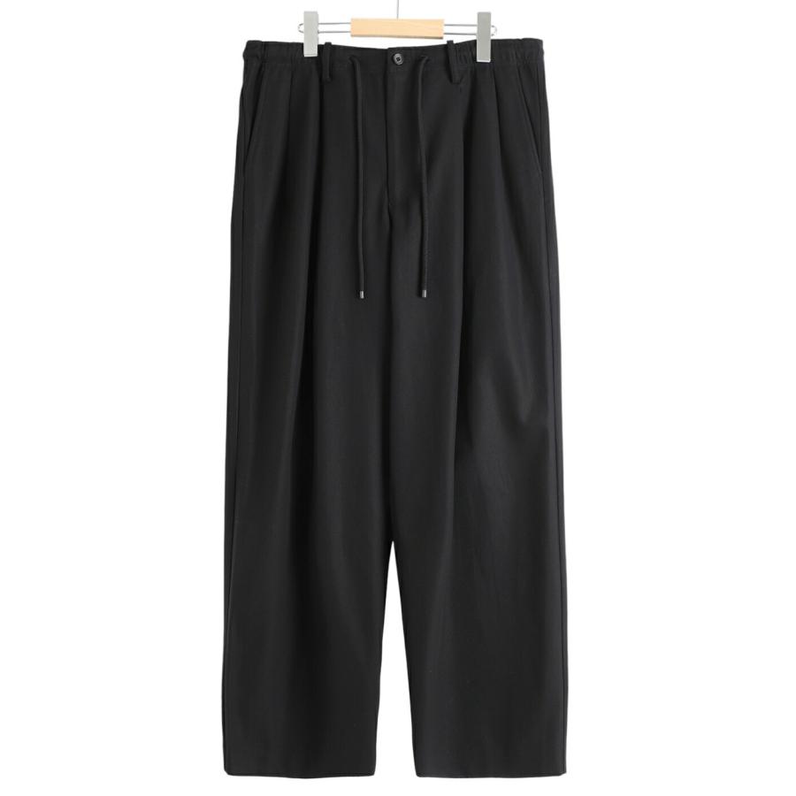 markaware（マーカウェア） ： DOUBLE PLEATED EASY TROUSERS ORGANIC