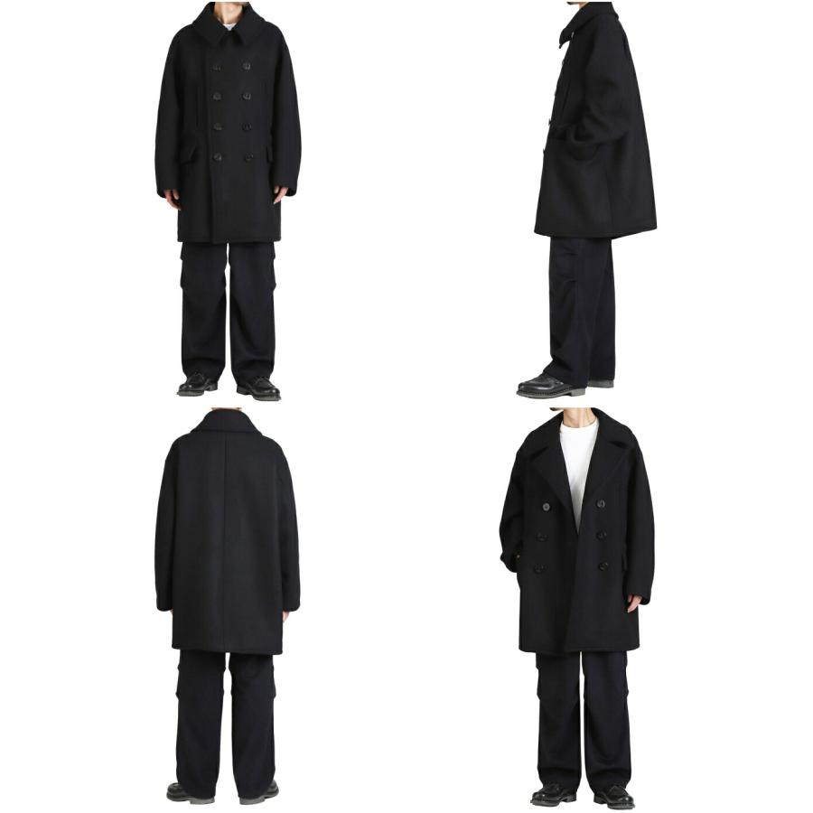 MARKAWARE / マーカウェア ： 10 BUTTON PEA COAT VINTAGE MELTON ： A25D01CO01Cの画像