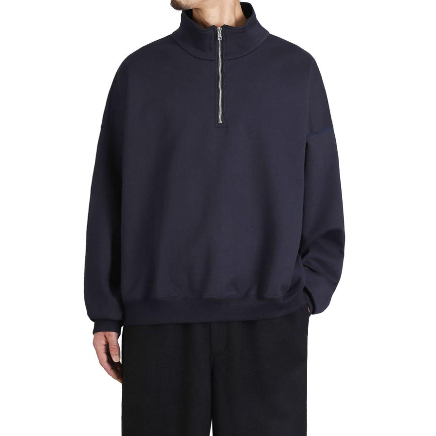 markaware（マーカウェア） ： SHORT QUARTER ZIP PULL OVER