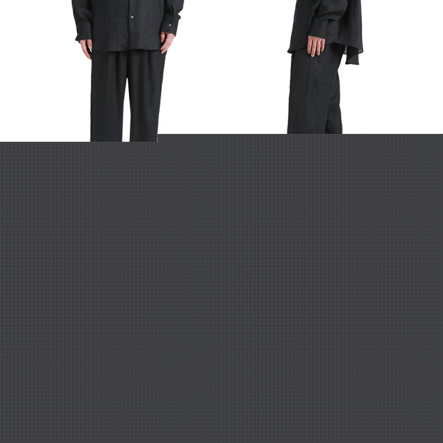 markaware（マーカウェア） ： DOUBLE PLEATED EASY TROUSERS -HEMP
