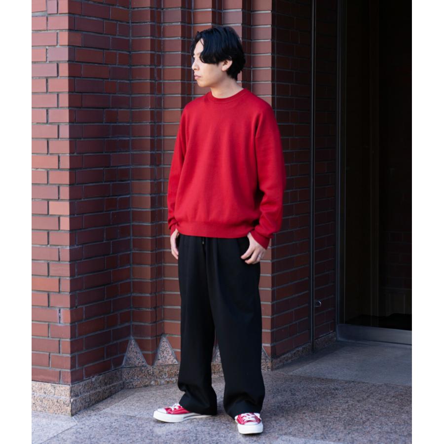 markaware（マーカウェア） ： DOUBLE PLEATED EASY TROUSERS ORGANIC