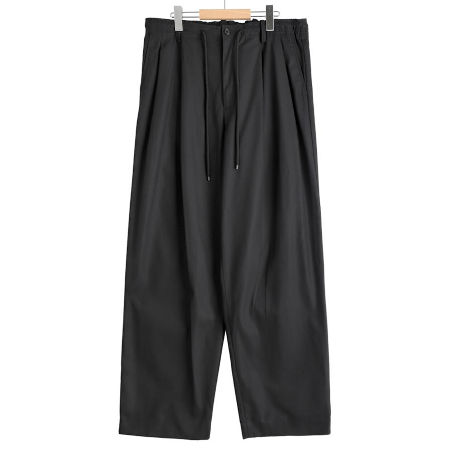 markaware（マーカウェア） ： DOUBLE PLEATED EASY TROUSERS ORGANIC